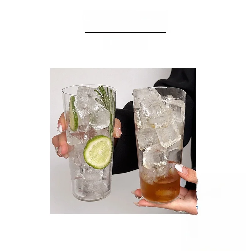 Ultra-Thin Long Japanese Style Whiskey Glass Crystal Glass Cup Colin Cup Cocktail Glass Vietri Mare Dining Utensils