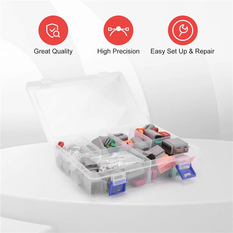 قابس موصل سلك كهربائي جيد، 8 مجموعات 2 3 4 6 8 12 دبوس لمجموعة متنوعة من موصل DT الألمانية