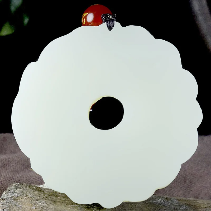 Pixiu Peace Pendant, Exquisitely Carved Hotan , Jade Ornament That Changes Course Of Events