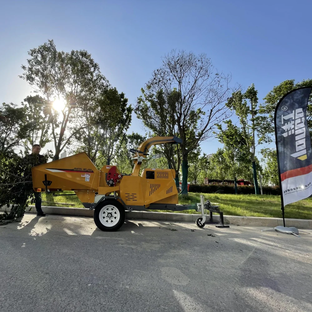 Déchiqueteuse à bois pour tracteur, moteur injuste