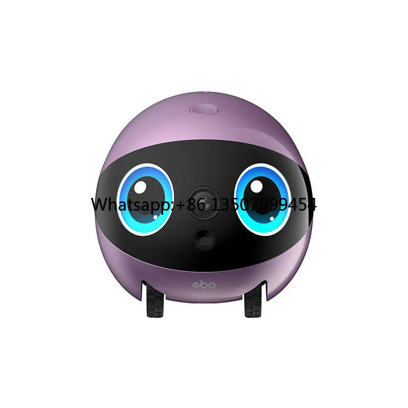 

EBO Air 2 Plus Educational Robot with Countdown & Lighting Functions Remote Control Camera Companion for Family