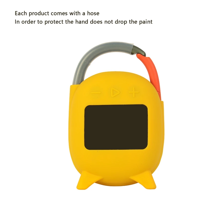 Anti-Fall Silicone Speaker Case para JBL, Clip 4, Capa Protetora