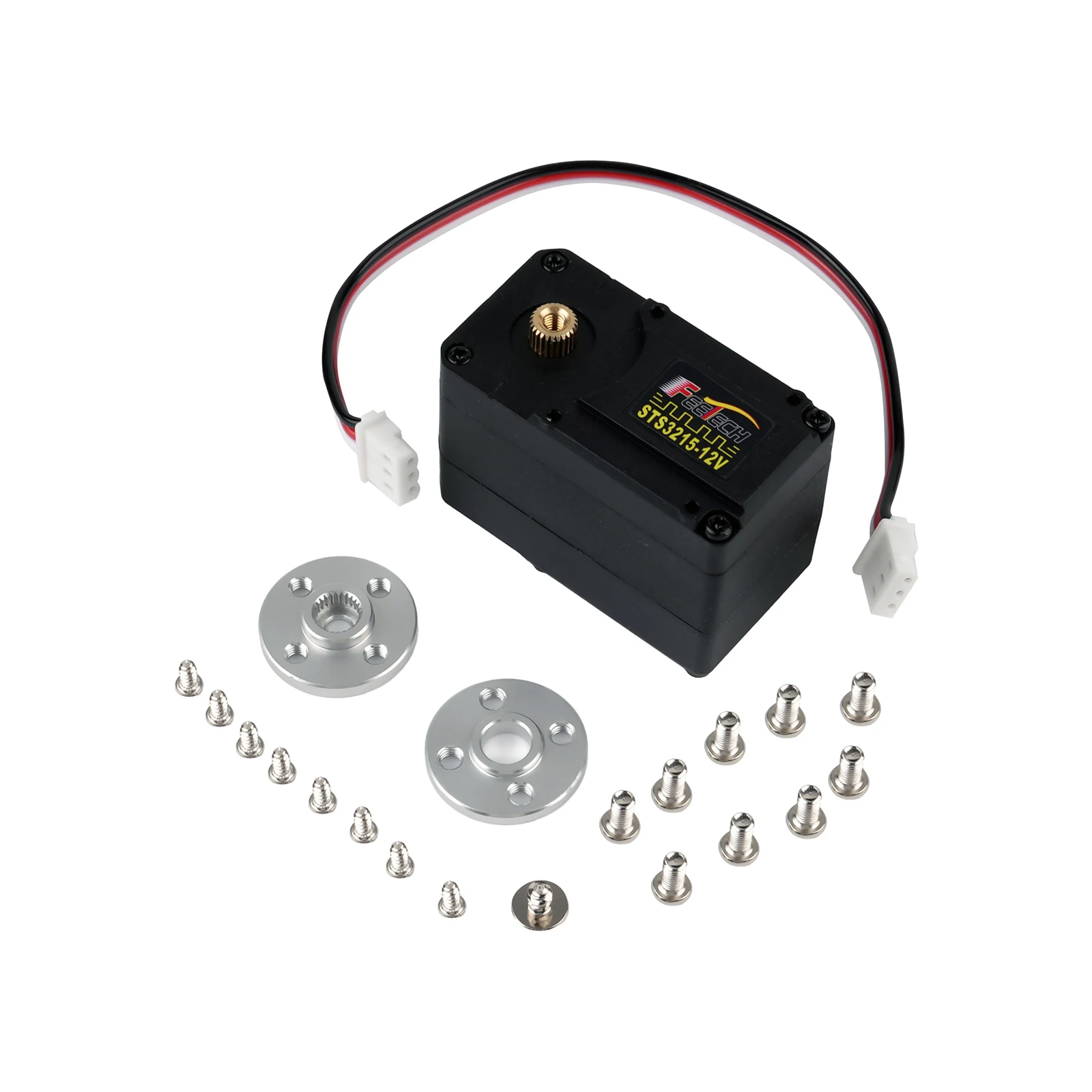 Feetech 30kg.cm Magnetic Encoding Servo RC 360 Degrees Continuous Rotation STS3215 High Precision Feedback TTL Servo Motor