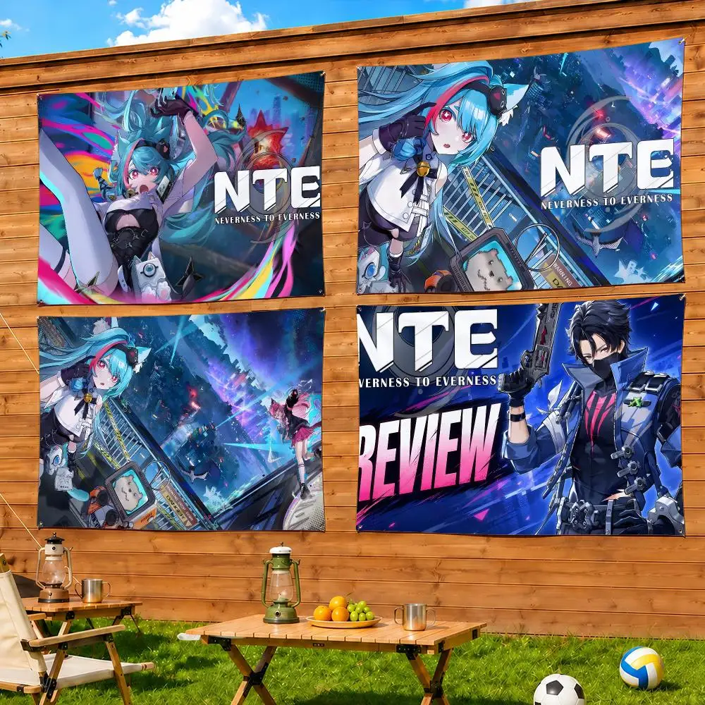 Game N-Neverness To Everness Flags For Living Room Home Dorm Decor Wall Outdoor Camping Party Banner Gifts
