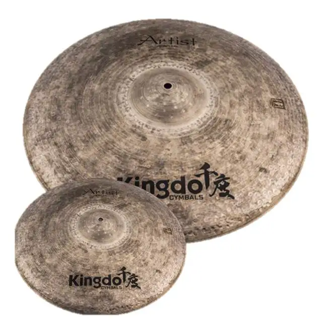 

Percussion Instrument B20 20 Inch Ride Cymbals Professional Handmade Bronze Cymbals For Drum Set Training