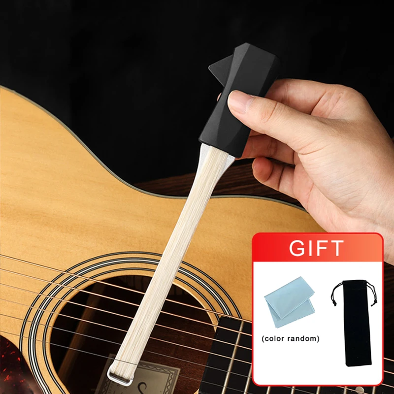 

Guitar Bow Picasso Bow Performance Cello Violin Music Guitar Plucker Creative Performance Bow Comfortable Handle Horse Hair