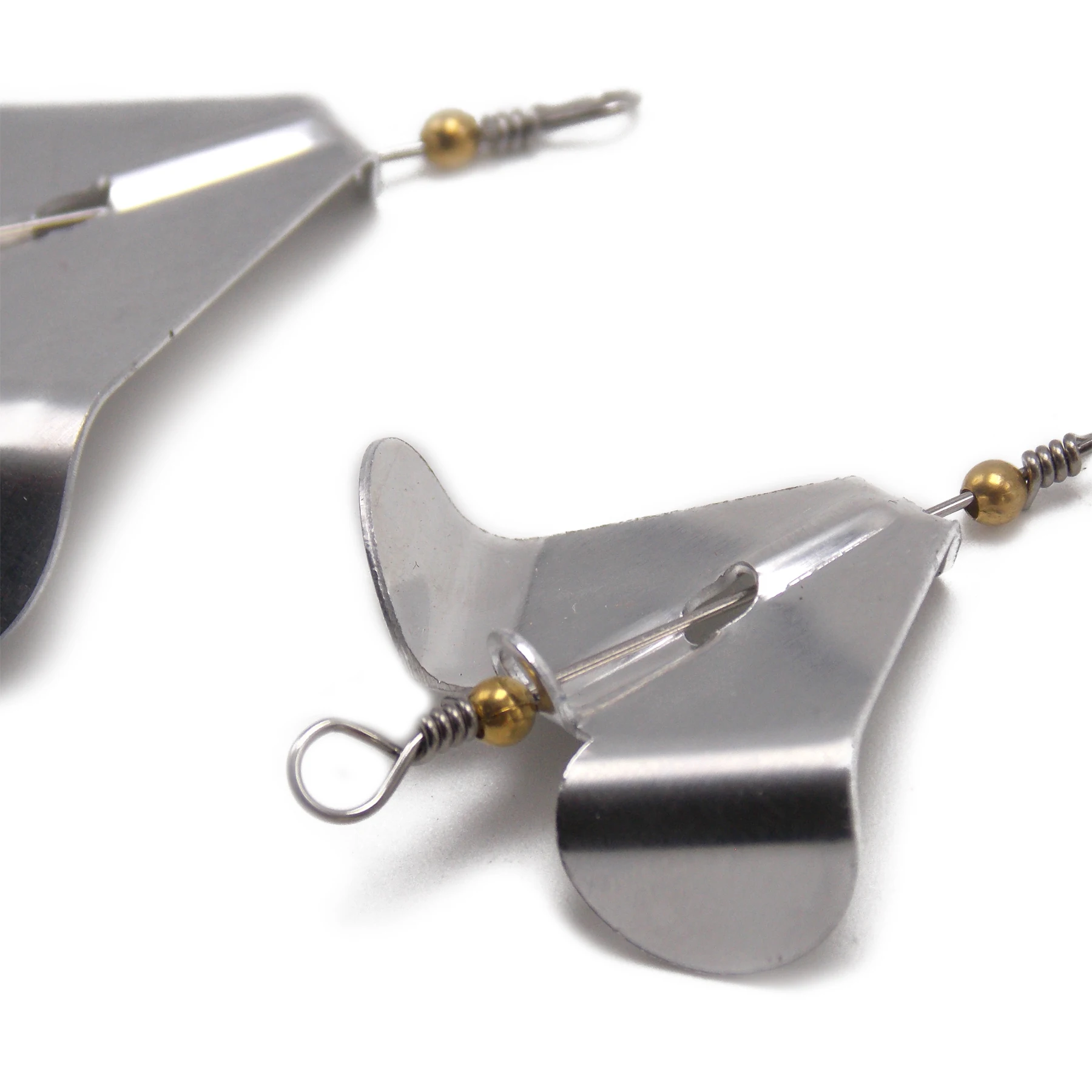 CATCHSIF  Buzzbait Fishing Blades 20pcs to provide sound, flash to make lethal surface commotion