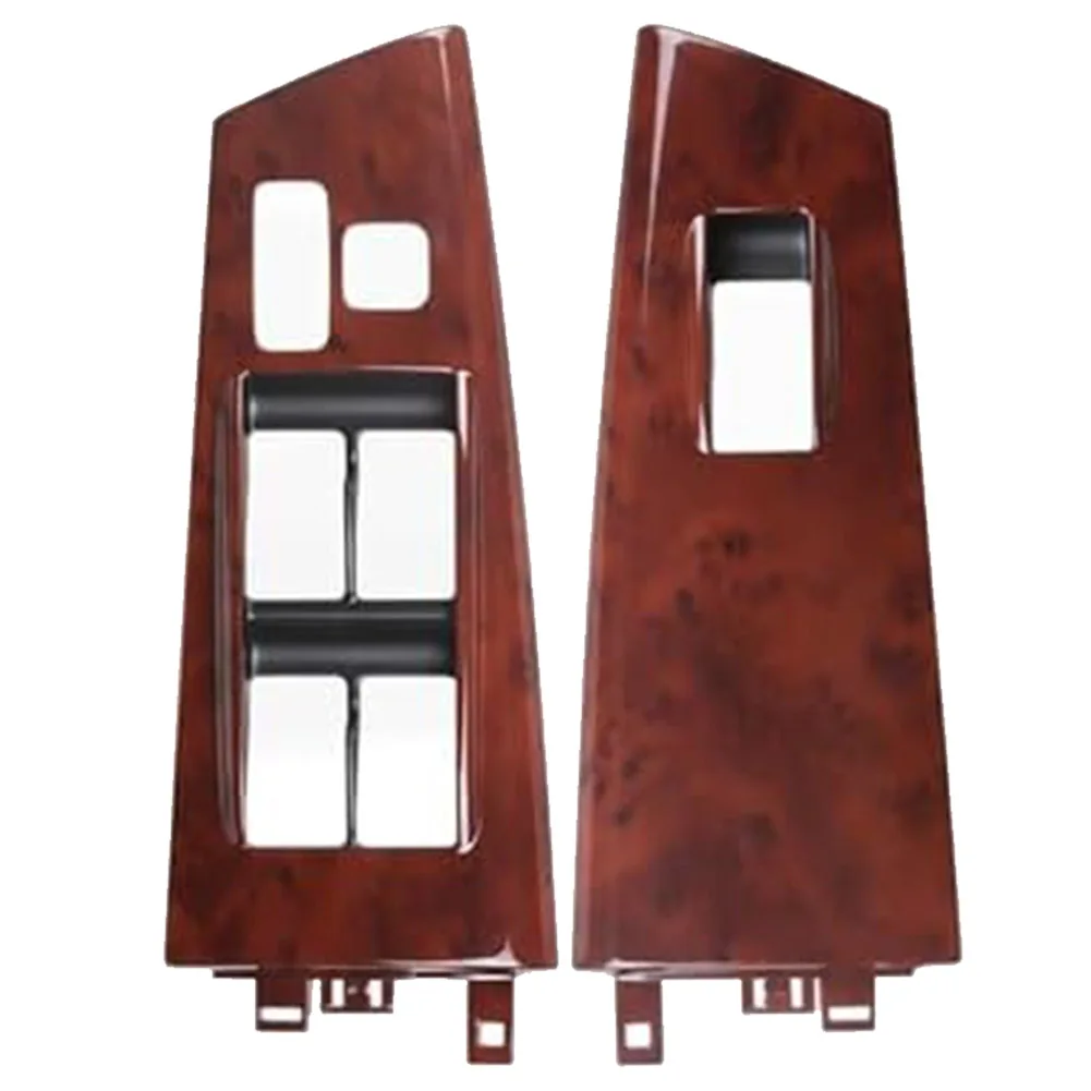 Простая установка безеля Обновление салона автомобиля Функциональный дизайн с текстурой древесины для транспортных средств с левым рулем