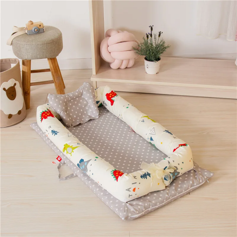 Variety Of Colors Popular Portable Baby Nest Baby Bassinet Sleeping Carry Organic Baby Nest