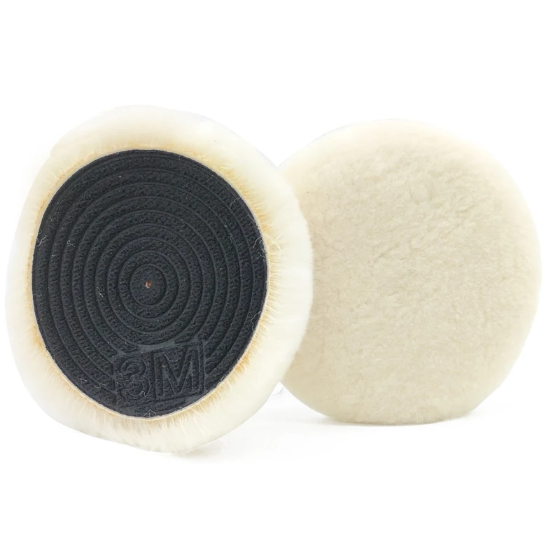 3/5/6/7inch 3Ｍ Premium Quality Knit Buffing Pad Self-adhesive Wool Polishing Wheel Car Motorcycle Paint Care