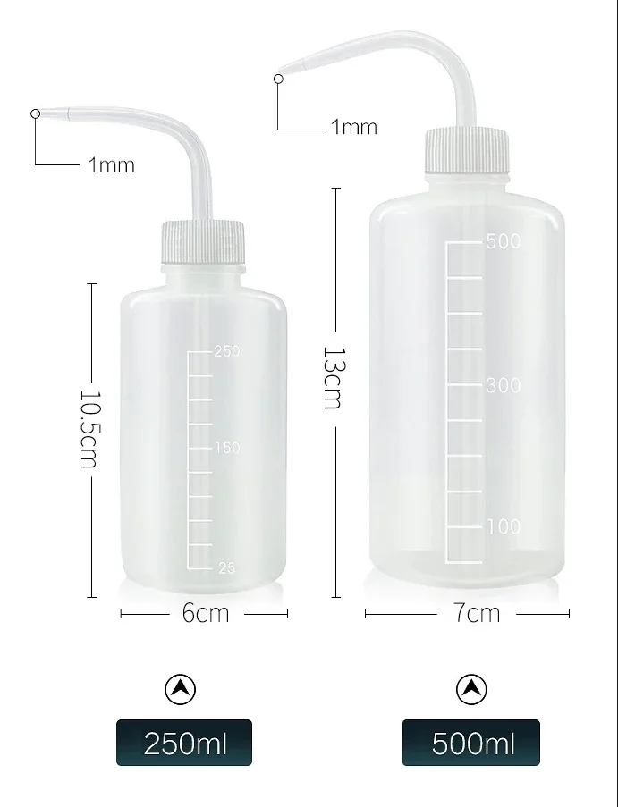 Of Plants And Flowers Succulent Watering Bottle Plastic Curved Mouth Watering Can Squeeze Bottle