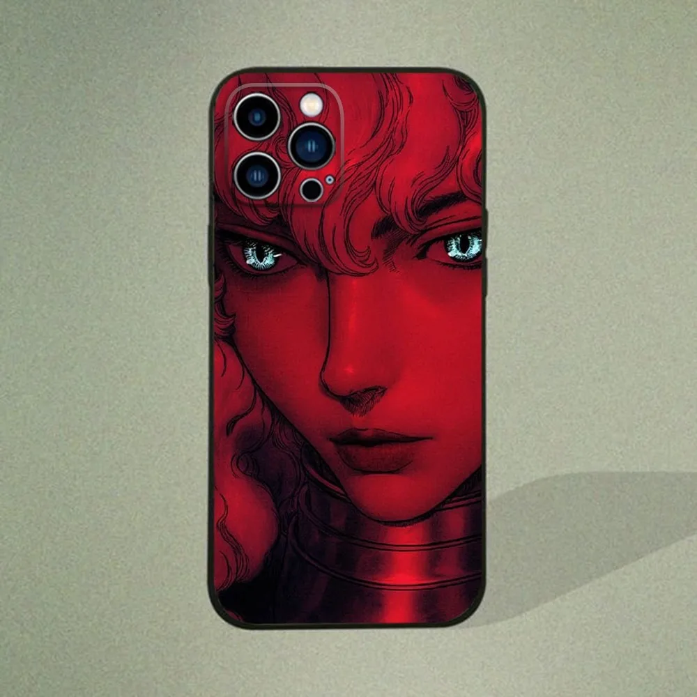 B-Berserk Slan Phone Case  For IPhone 16,15,14,13,12,11,Pro,Max,Mini,8,7,Plus,SE2,X,XR,XS,MAX Silcone Soft Covers