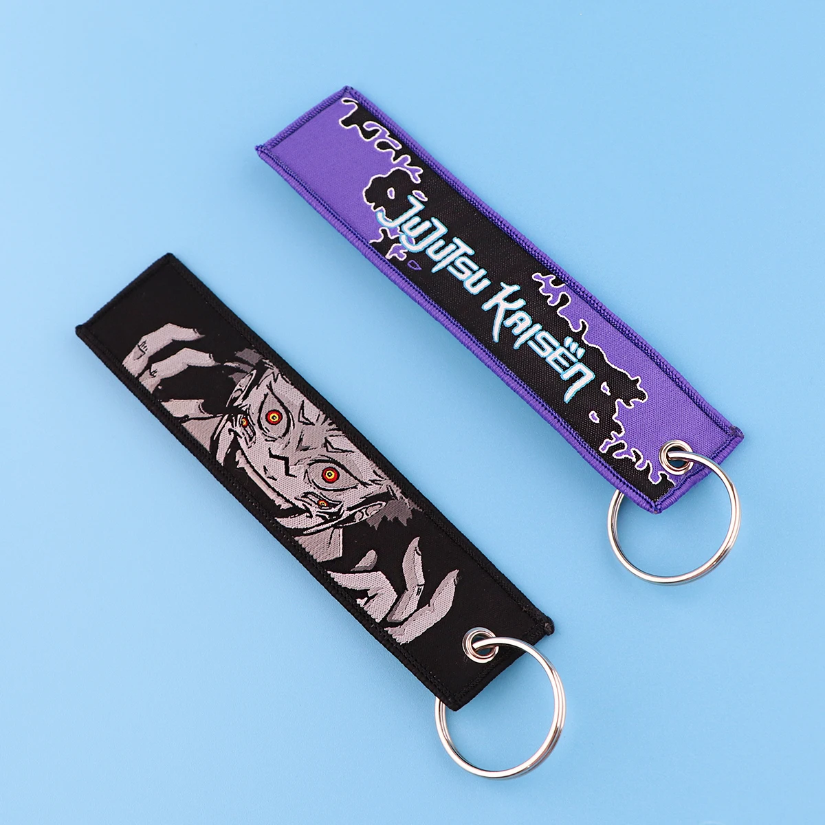 Satoru Gojo Keychain, Anime Keyring for Men