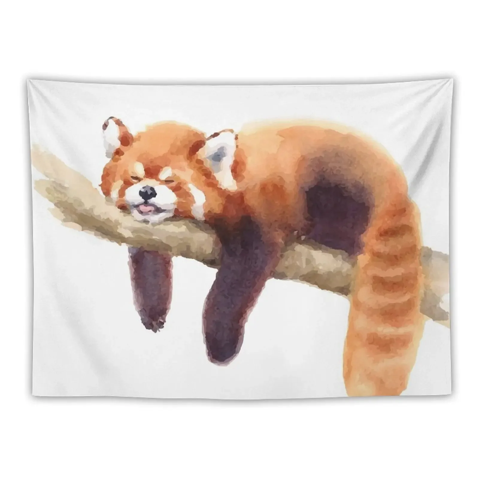 

Cute Red Panda Painting Tapestry On The Wall Art Mural Wall Decoration Items Japanese Room Decor Tapestry