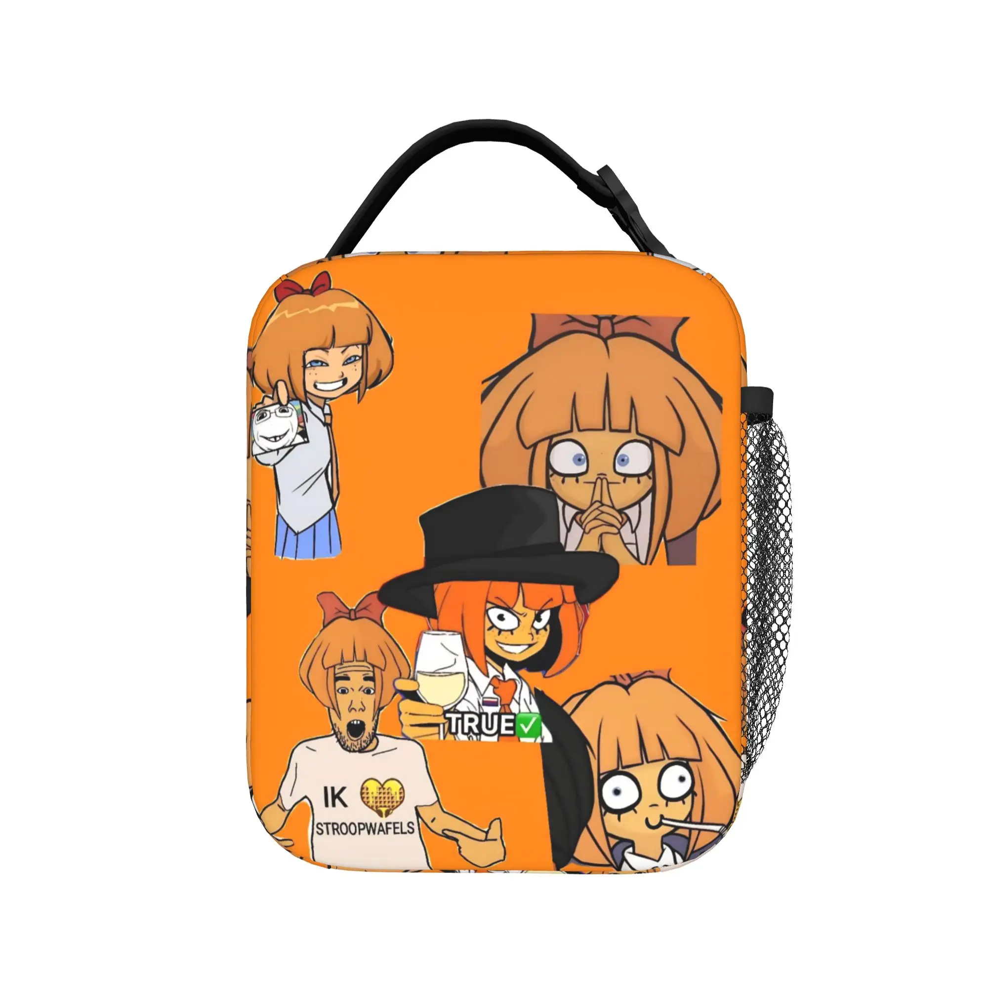 Ongezellig Mymy Yana  Thermal Insulated Lunch Bag for School  Portable Bento Box Men Women Cooler Thermal Lunch Boxes