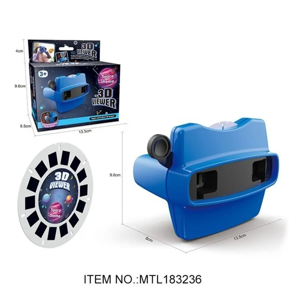 Facile da usare per i bambini Macchina per la visualizzazione dell'educazione scientifica 3D Mini teatro per unicorno Giocattoli luminosi Regalo per bambini