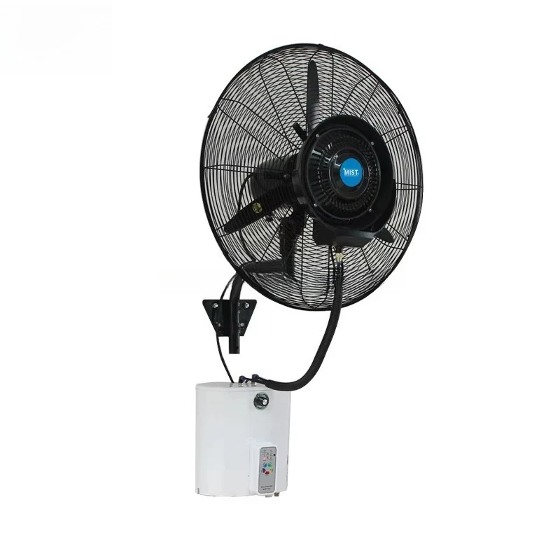 Ceiling mounted mist humidifier fan and mist water cooler