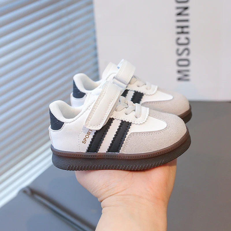 Kids Toddler Retro Sneakers Boys Girls Casual Shoes Soft Non-Slip Sole Breathable Lightweight for Daily Outdoor School