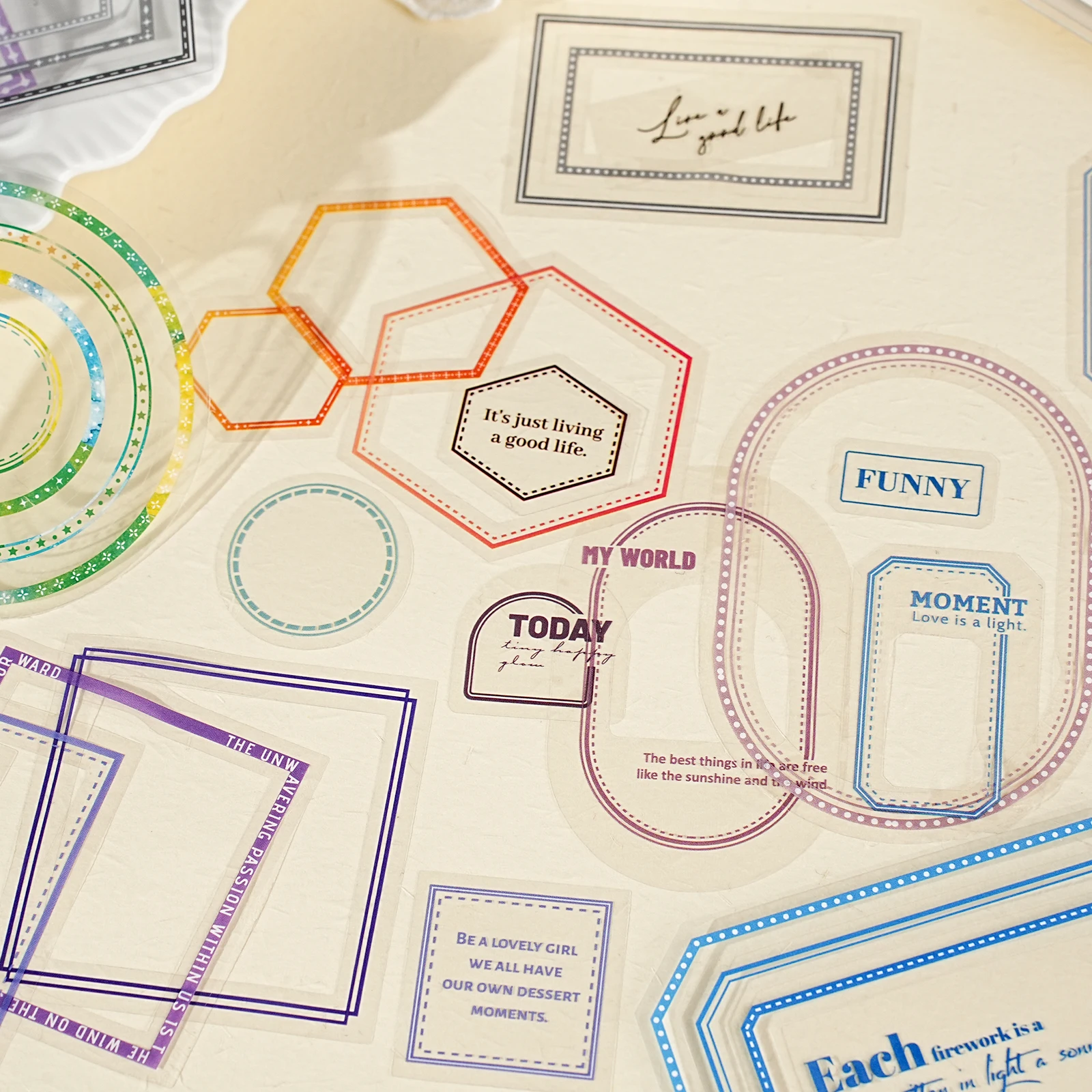 

Набор наклеек с этикетками INS, 20/120 листов для коллажа, мусорный журнал, сделай сам, скрапбукинг, школьные принадлежности, декоративные канцелярские наклейки