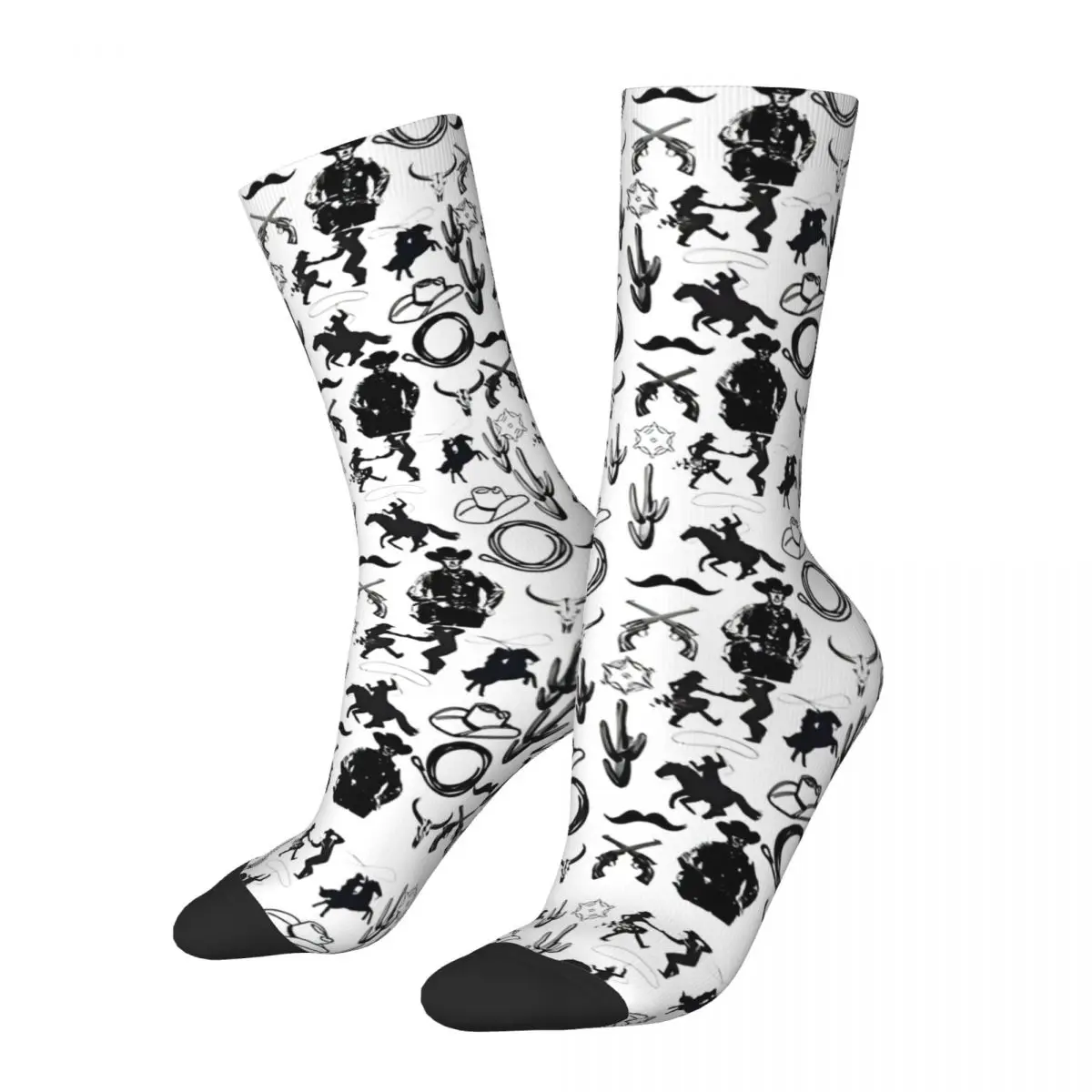 Vintage Dutton Ranch Arrows Crazy compression Socks Unisex Yellowstone Harajuku Pattern Printed Funny Novelty Happy Crew Sock