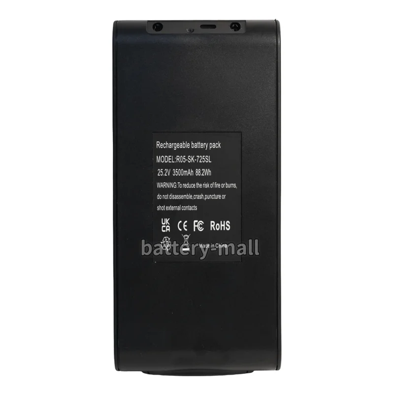 Brand New 3500mAh R05-SK-725SL Battery Applicable Shark IZ840H IZ862H UZ865H IZ8 XBATR725SL