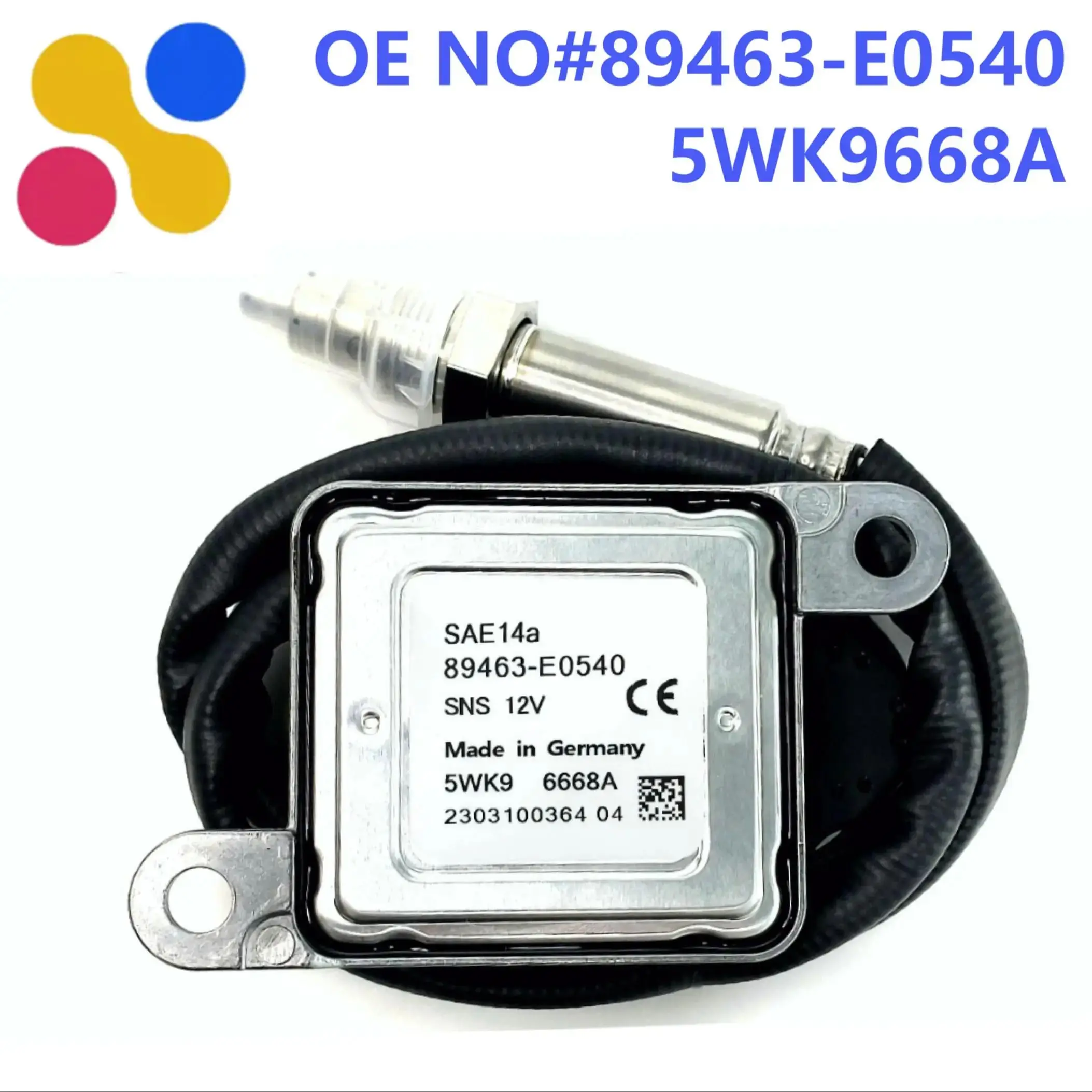 

89463-E0540 5WK9 6668A Nox Sensor for Hino High Quality Nitrogen Oxide Sensor for Toyota Hino Truck 5WK96668A 89463E0540