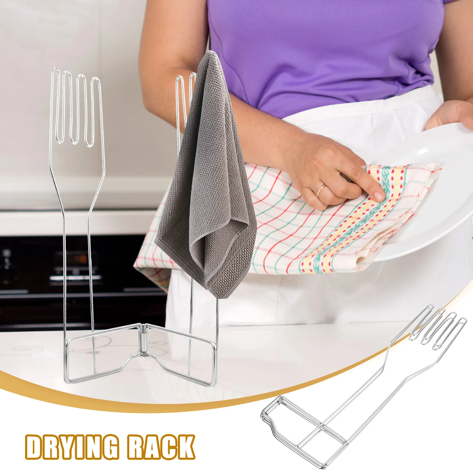 Kitchen Dish Glove Dryer Holder Rack Cleaning Glove Hanger Dryer Gloves Drying Accessory Kitchen Gloves Drying Rack