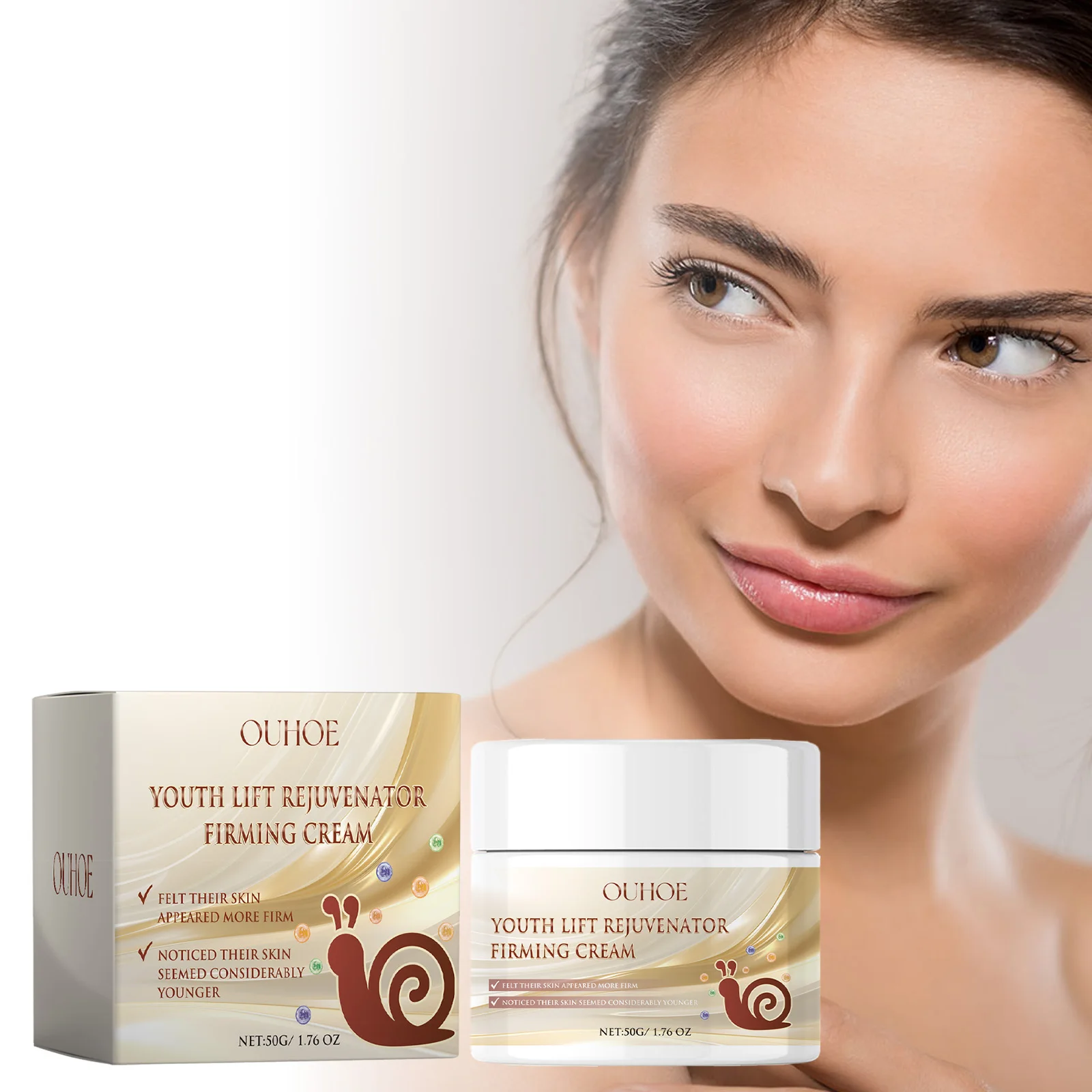 Peptide Firming Cream – Tightening, Hydrating, Brightening for OUHOE