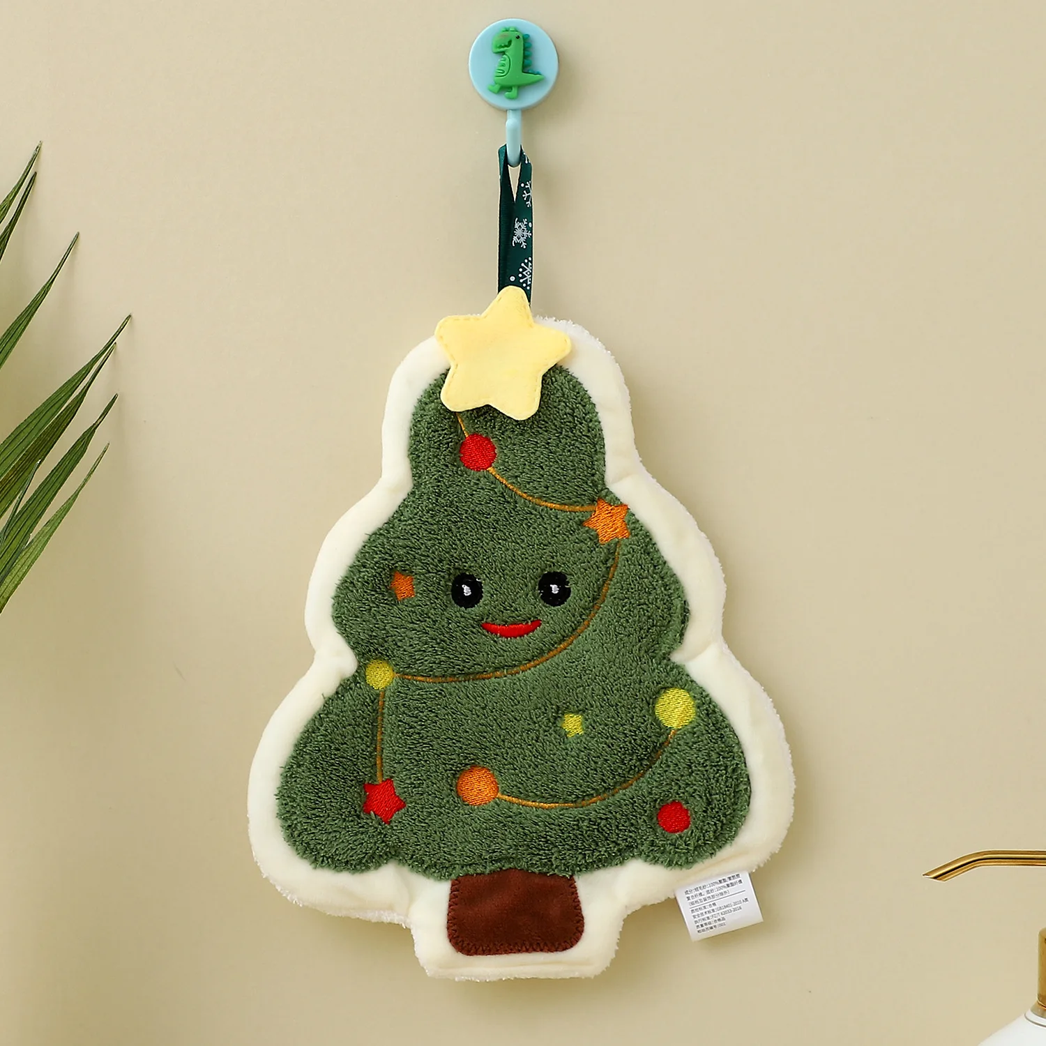 

Рождественское полотенце из кораллового флиса, ткань из микрофибры, впитывающая, быстросохнущая, для ванной комнаты, кухни, чистящая салфетка, инструменты для полотенец