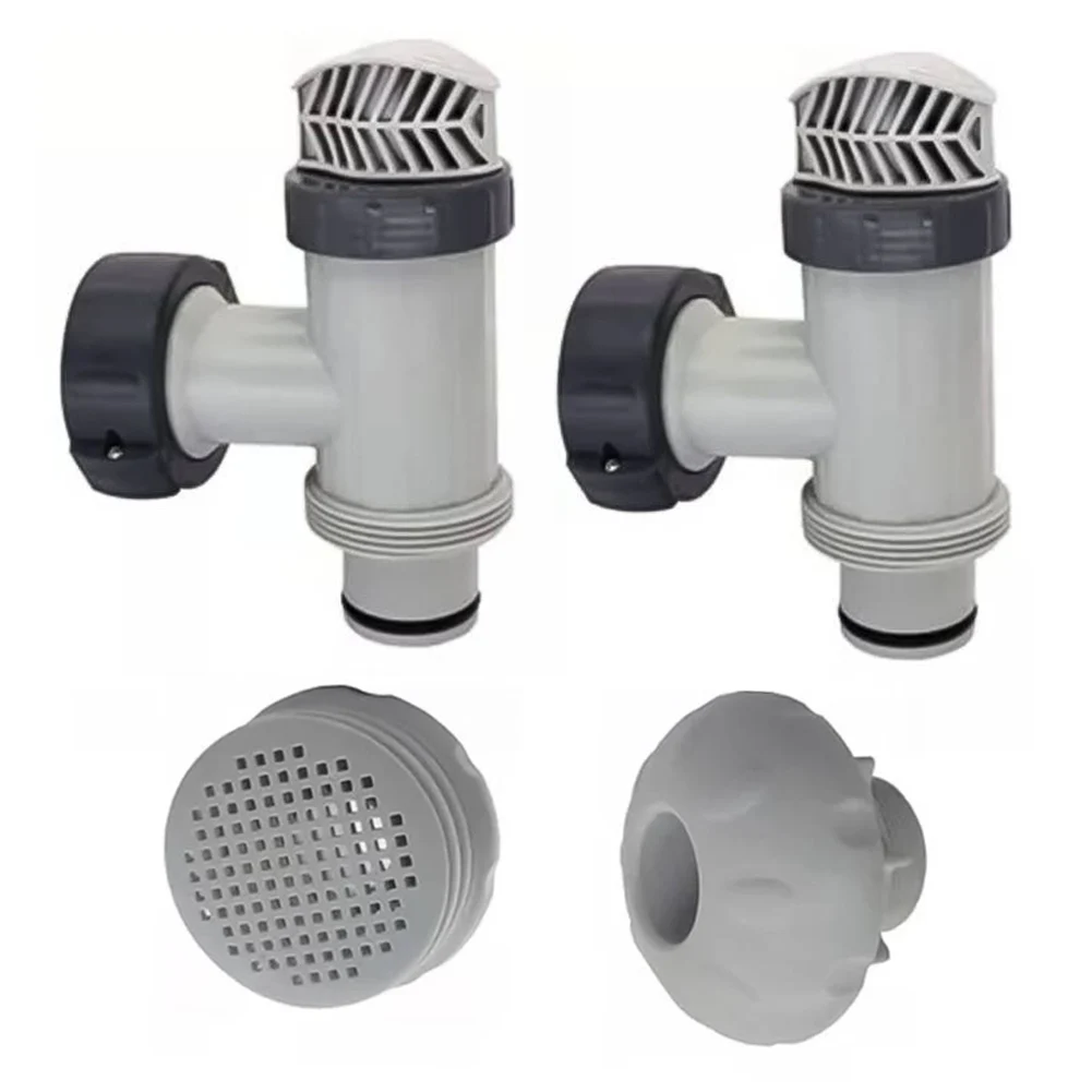 

Inlet Nozzle Assembly Above Ground Pool Parts Equipment Longevity Multifunctional Valve Replacement Components