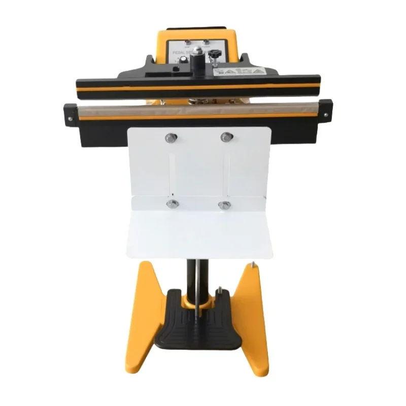 Factory direct sales FR-350 aluminum frame double heating foot pedal pulse sealing machine