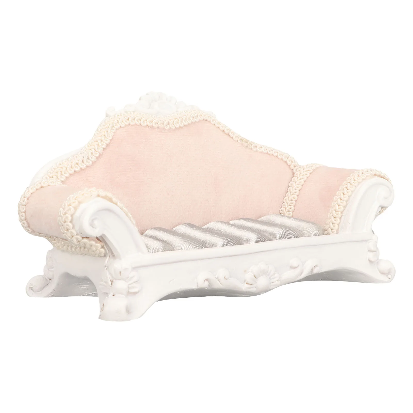 حلقة عرض موقف الراتنج القماش أريكة على شكل رواية حلقة حامل أقراط صينية عرض لحفل الزفاف عيد الحب الأم