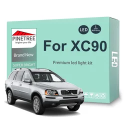 22Pc Canbus Led Interior Light Kit For Volvo XC90 2002-2011 Dome Map Vanity Mirror Led Bulbs License Plate