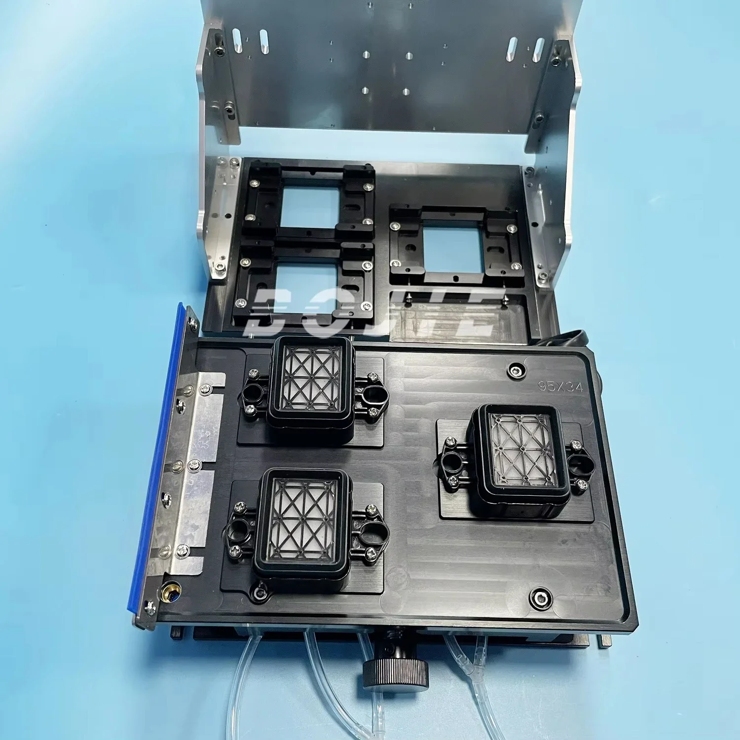 

On Sale Small Carriage Frame &Ink Stack 3 Heads 3H Capping Full Kit With 95*34MM Spacing for EPS I3200/4720 Print Head