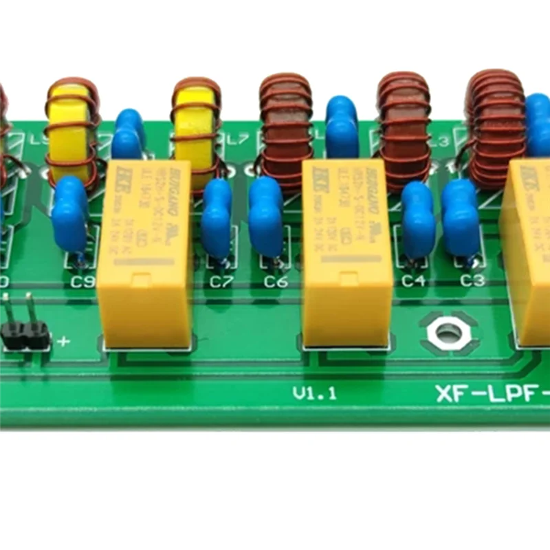 Kit Filter ABYL XF-LPF-HF 12V 100W Filter Lolos Rendah Gelombang Pendek Unit Lpf 3.5Mhz-30Mhz Rakitan