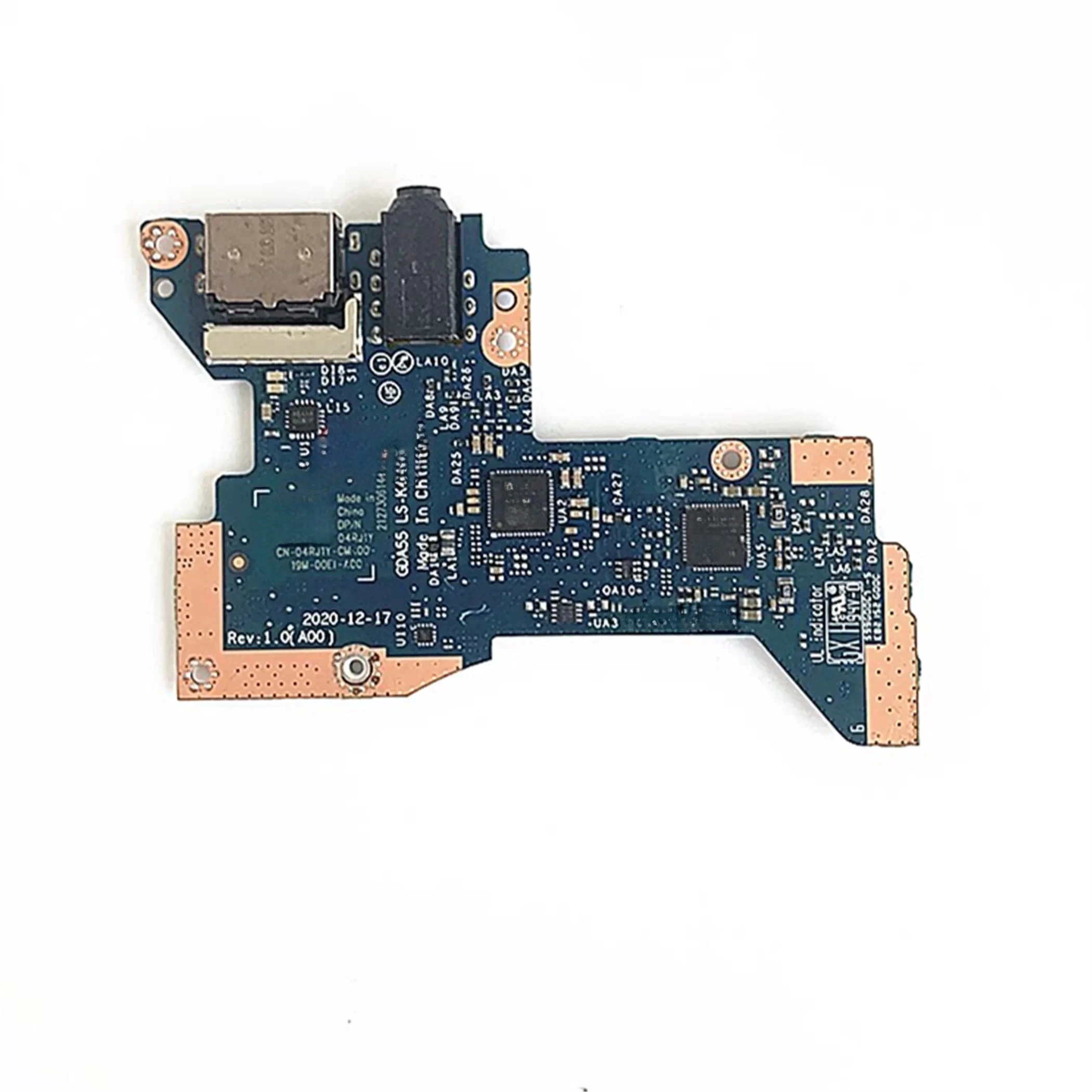 For Dell GDA55 9520 USB Audio Board LS-K441P 04RJ1Y Laptop Replacement Part