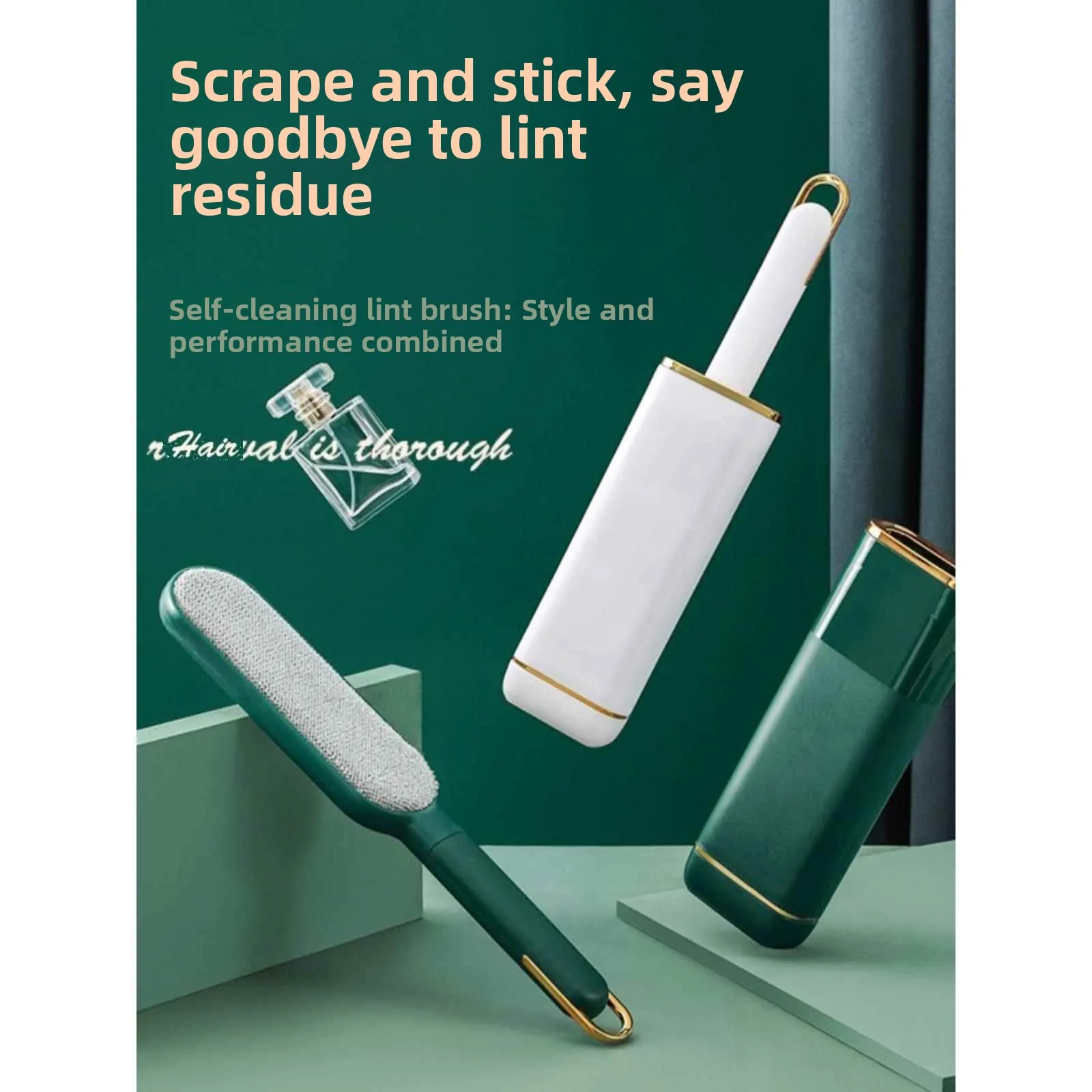 

Щетка для удаления ворса с одежды, липкий ролик для удаления волос, антистатик, очиститель одежды от пыли, гаджет для удаления волос