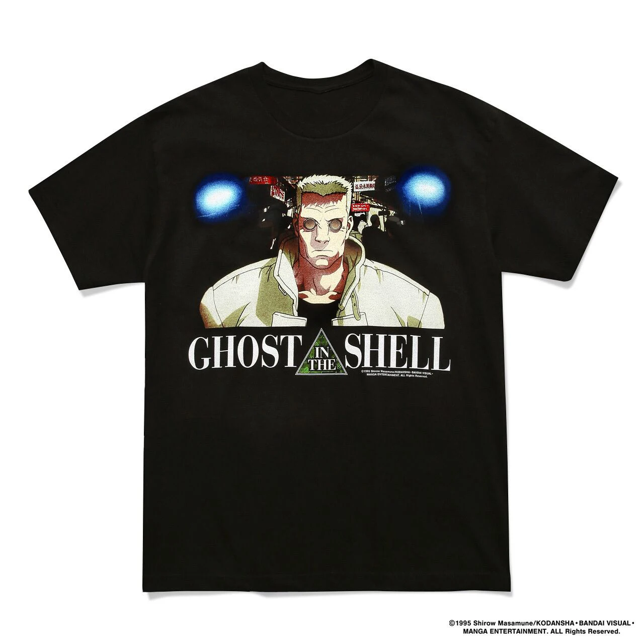 

Men's Anime Graphic T-Shirt (Ghost in The Shell)Ghost in The Shell Old School Anime T-shirt Oversized Y2k Men's Clothes Male Top