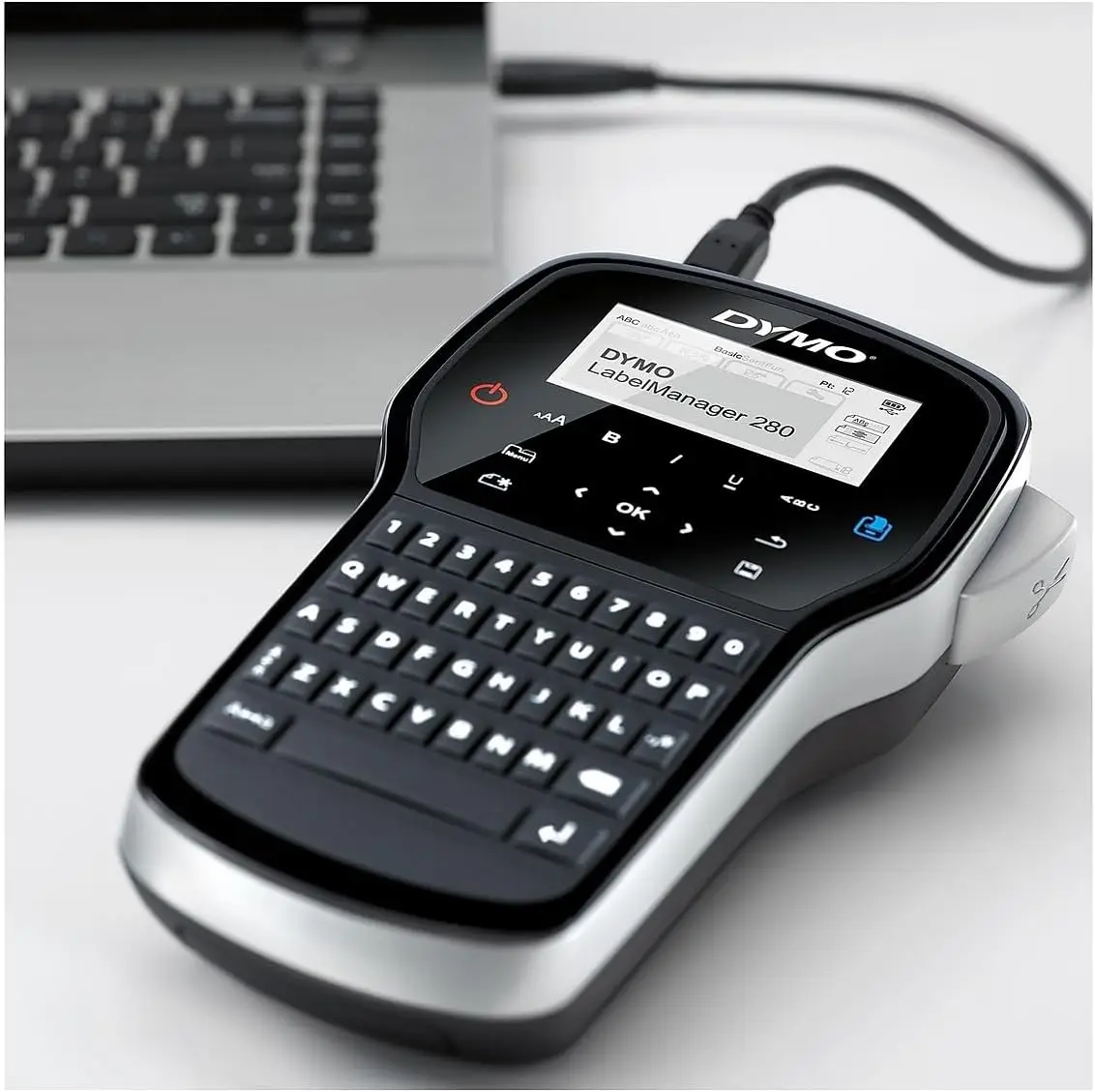 OYLP Easy-to-Use DYMO Label Printer LabelManager 280 LM 280 Rechargeable Portable D1 Tape Label Maker for Home Office Organizati view 2