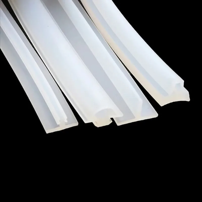 

1-3Meter T Shape Silicone Sealing Strip Rubber Weatherstrip T-type Ditch Cover Decorative Kitchen Slit Strip Waterproof