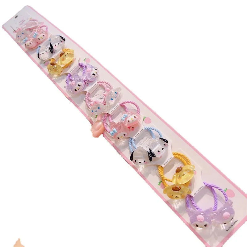 

Cute Cartoon Transparent Hair Band Kid Rubber Band Baby Band Headband Portable Do Not Hurt Hair Headgear Boy Girl Birthday Gifts