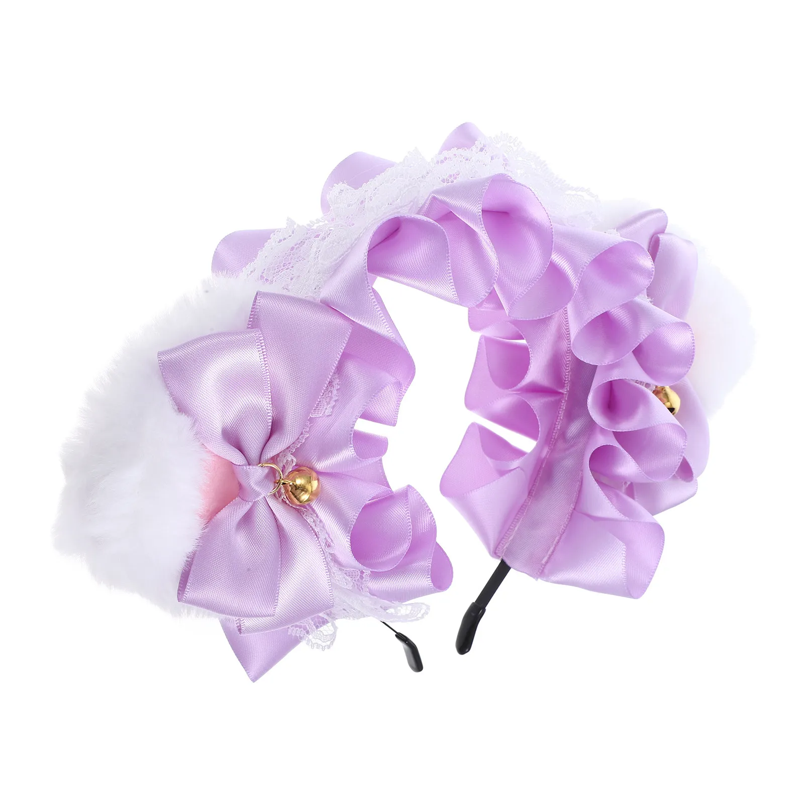 

Повязка на голову с кошачьими ушками для девочек, детская повязка для вечеринок, косплея, праздников, украшение для волос, повязка с ушками животных, аксессуары для вечеринок, приспособления для укладки волос