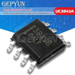 10pcs UC3843A SOP8 UC3843B SOP UC3843 3843B 3843A SOP-8