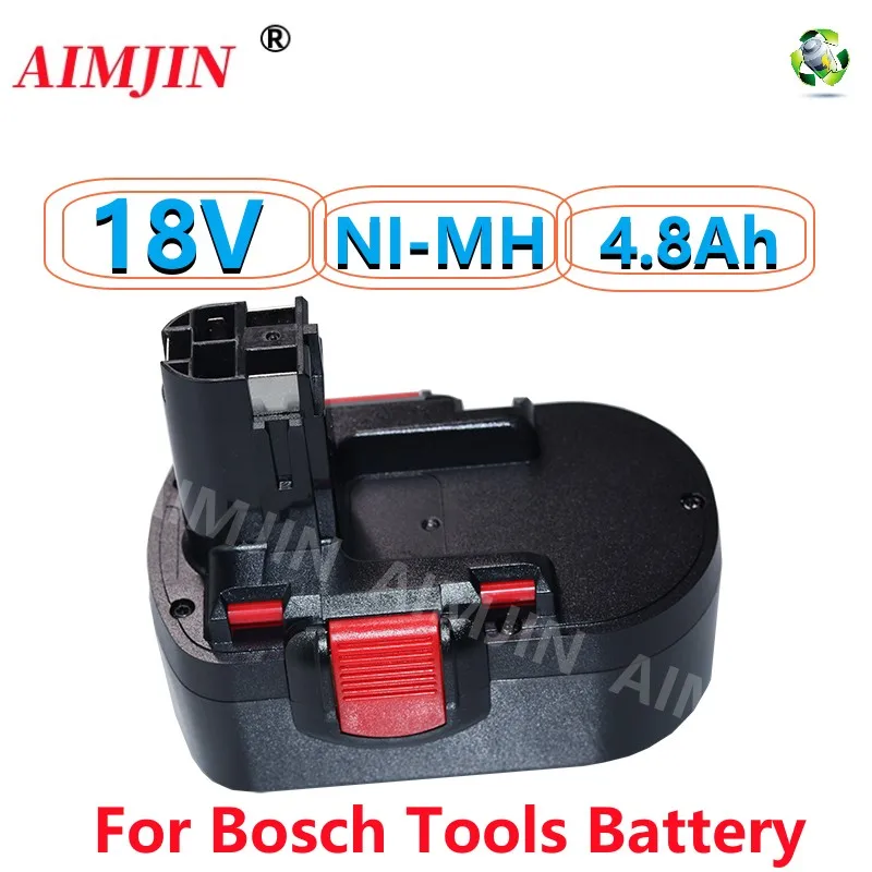 

18V 4800mAh Remplacement Battery for Bosch BAT025 BAT026 BAT160 2607335277 2607335535 2607335735 PSR 18 VE-2 GSR