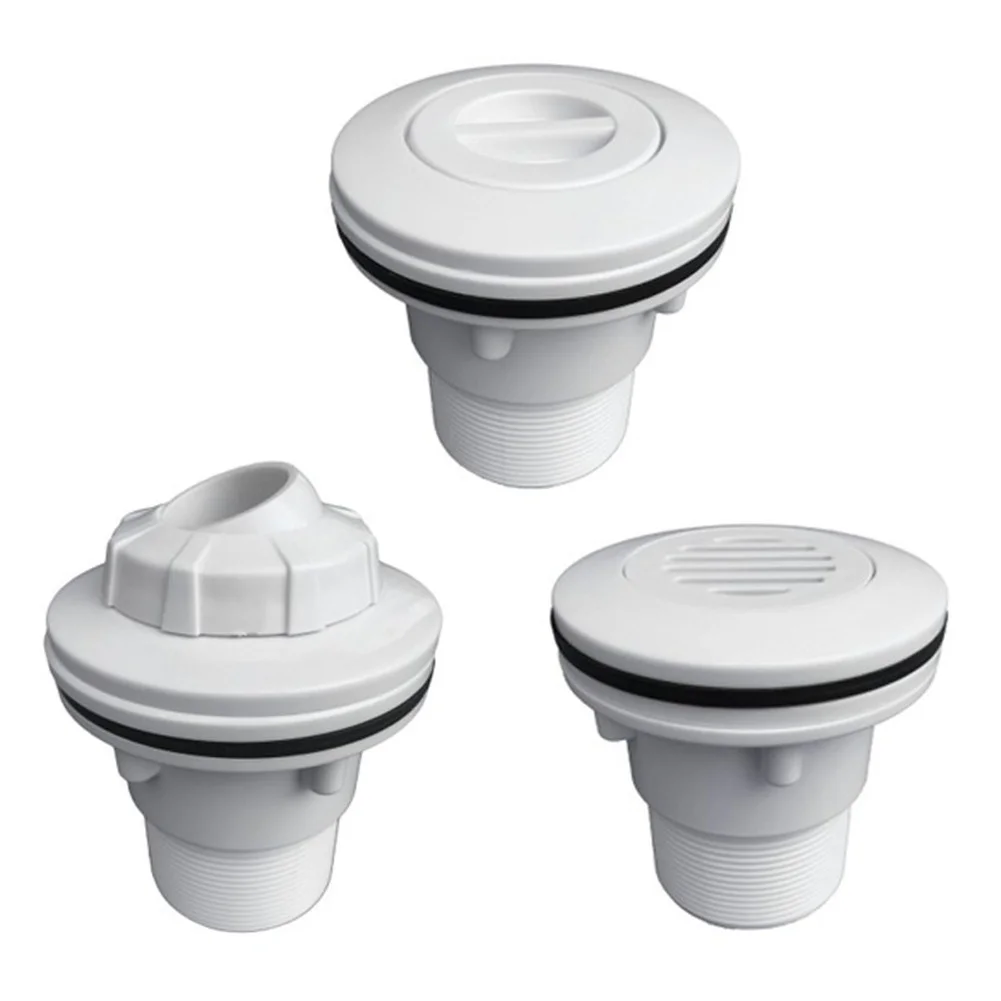 Rubber Membrane Sealed Backflow Nozzle Connector for Pool Filter Systems Compatible with Film Tank Filtration Setups ABS PVC
