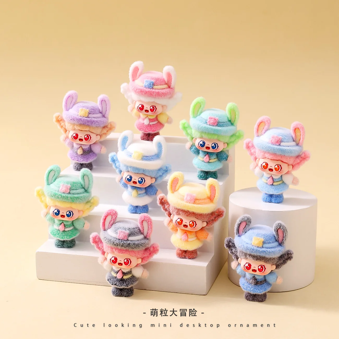 

Baby Three Cute Mini Doll ornaments resin crafts high-end niche desk decorations For Gift