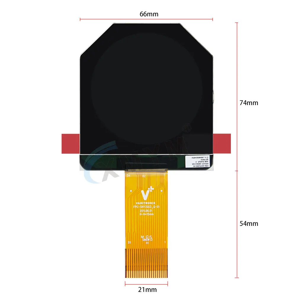 สำหรับ Varitronix FPC-SHY2003-Q-01หน้าจอ LCD จอแสดงผลยานยนต์และรถจักรยานยนต์ LCD