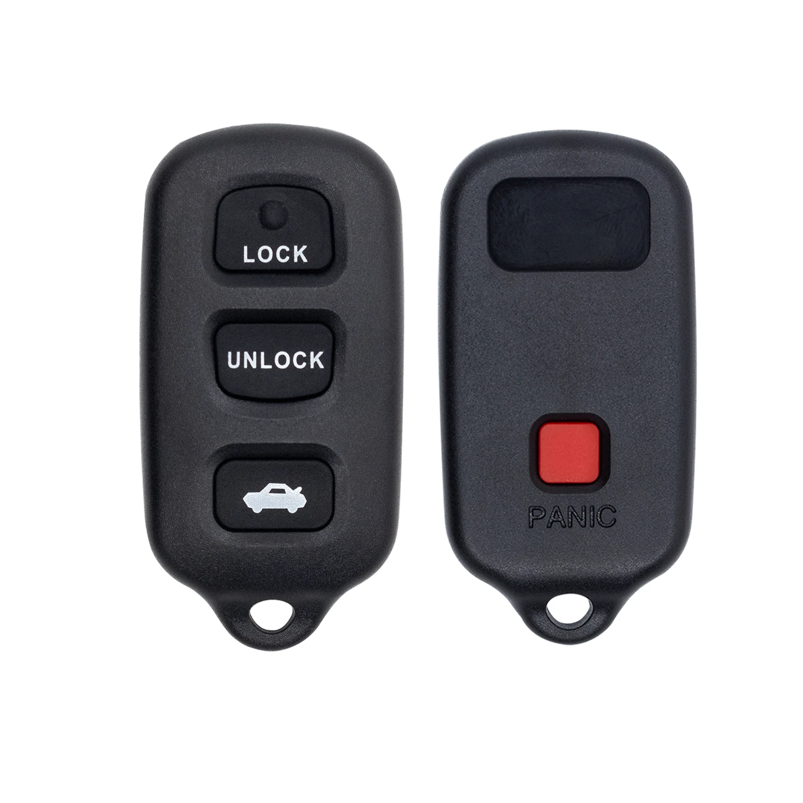 3 + 1 ปุ่มกุญแจรถรีโมทคอนโทรลคีย์ FCCID: GQ43VT14T สําหรับ Toyota Camry 2002-2006 Matrix Solara Sienna Pontiac Vibe