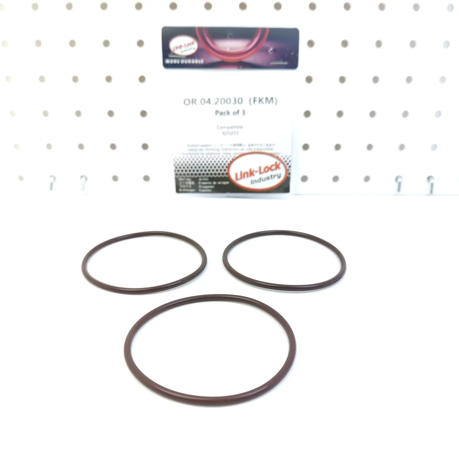 LINK-LOCK 3PCS OR.04.20030 FKM Viton 65×3 Sealing Universal O-Ring Kit 925255 for VOLVO for PENTA
