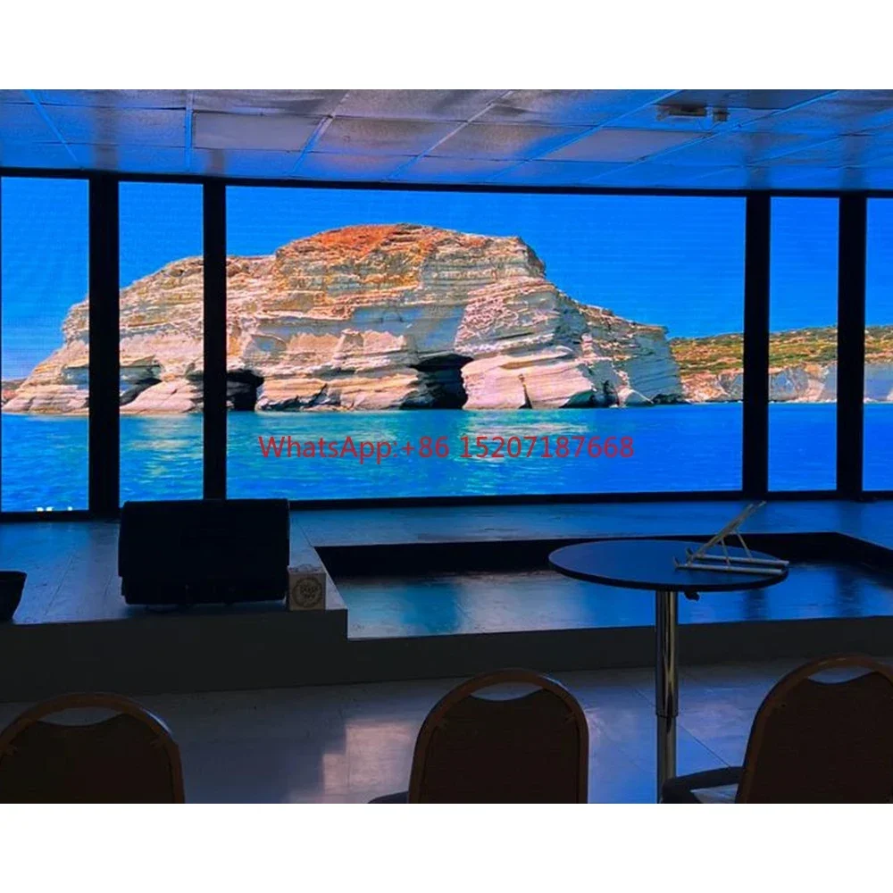 3M X 2M Die Casting Aluminum Stage Full Color Background Giant Dj Screen Wall Indoor High Quality Led Display Panel For Events